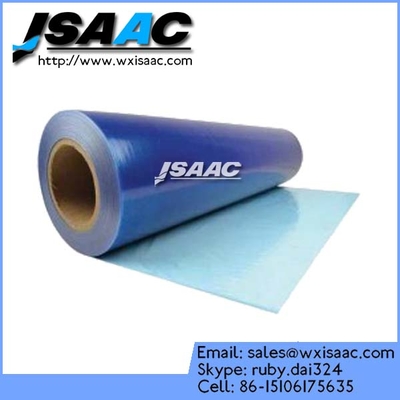 China Producción azul de la película protectora de la alfombra proveedor