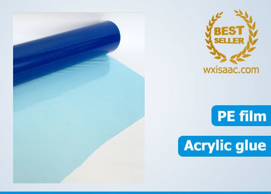 Conducto de la HVAC y película protectora resistentes cortados del PE temporal azul de la película de la protección del respiradero proveedor
