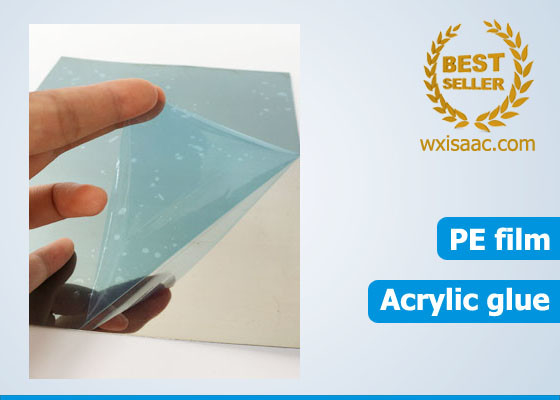 Protector de acero inoxidable recocido brillante del rasguño/micrón bajo metros de x 1220m m x 1000 de la película protectora 25 de la tachuela proveedor