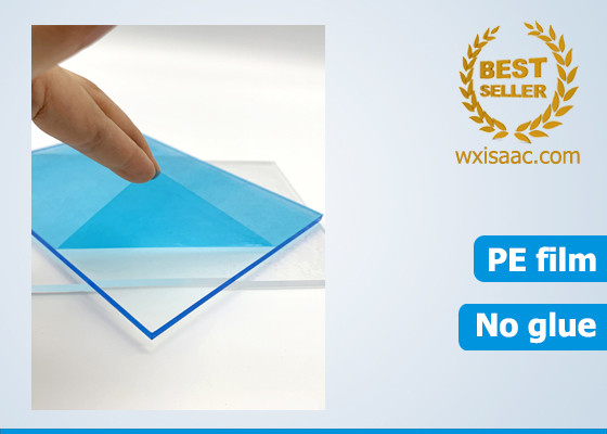 Película protectora para el plexiglás/la película protectora del rasguño anti/la película plástica auta-adhesivo para las hojas de acrílico